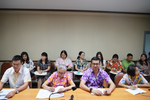 กองยุทธศาสตร์และงบประมาณ จัดประชุมประจำเดือนเมษายน ครั้งที่ 4/2568