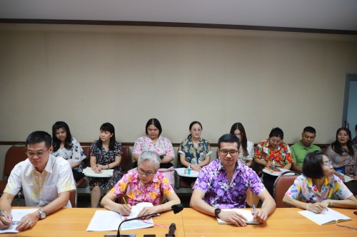 กองยุทธศาสตร์และงบประมาณ จัดประชุมประจำเดือนเมษายน ครั้งที่ 4/2568