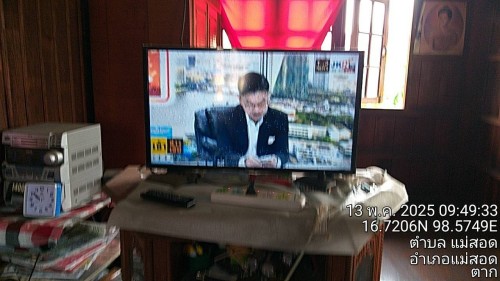 เจ้าหน้าที่กองยุทธศาสตร์และงบประมาณ ดำเนินการตามคำร้อง ขอซ่อมแซมเคเบิ้ลทีวี ชุมชนอิสลาม และชุมชนมณีไพรสณฑ์ 