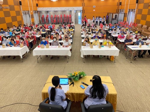 โครงการการดูแลสุขภาพกลุ่มผู้สูงอายุและผู้สูงอายุที่มีภาวะปวดเข่าด้วยแพทย์แผนไทย  ประจำปี 2567