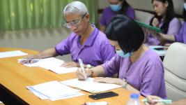 ผอ.กองวิชาการและแผนงานจัดประชุมประจำเดือนตุลาคม กองวิชาการและแผนงาน เทศบาลนครแม่สอด ครั้งที่ 10/2563