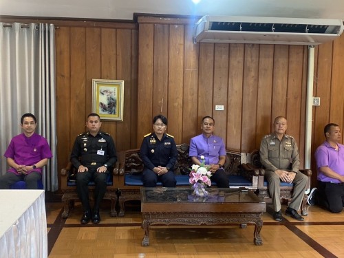 ร่วมเป็นเกียรติพิธีเปิดโครงการ “ค่ายสานสัมพันธ์น้อง - พี่ เสริมพลังต้านยาเสพติด” รุ่นที่ 3 ประจำปีงบประมาณ พ.ศ.2568