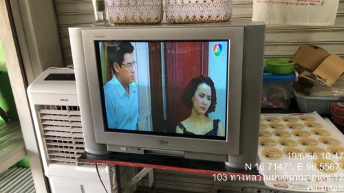 เจ้าหน้าที่กองยุทธศาสตร์และงบประมาณ ดำเนินการตามคำร้อง ขอซ่อมแซมเคเบิ้ลทีวี ชุมชนสองแควหนึ่ง และชุมชนอินทรคีรี