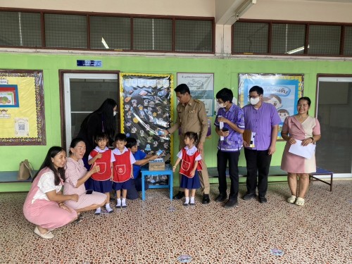 เทศบาลนครแม่สอดลงพื้นที่ตรวจเยี่ยมการดำเนินโครงการอาหารกลางวันโรงเรียนแม่สอด