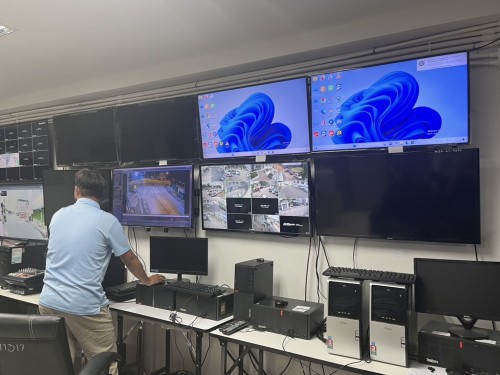 เจ้าหน้าที่กองยุทธศาสตร์และงบประมาณ ดำเนินการตามคำขอใช้ข้อมูลจากกล้องวงจรปิด