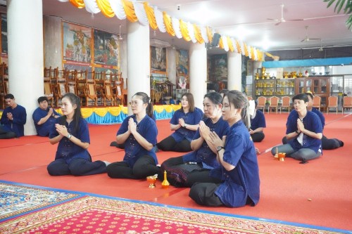 เทศบาลนครแม่สอดจัดโครงการจัดงานปนะเพณีแห่เทียนจำนำพรรษา ประจำปีพ.ศ. 2568