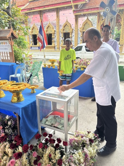 เทศบาลนครแม่สอดจัดโครงการจัดงานปนะเพณีแห่เทียนจำนำพรรษา ประจำปีพ.ศ. 2568