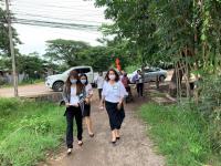 คุณกัญจน์ณัฏฐ์ หริรักษ์ ผู้อำนวยการกองสวัสดิการสังคม ลงพื้นที่ชุมชนอิสลาม เพื่อให้การเยี่ยมครอบครัวเด็กที่อยู่ในภาวะยากลำบาก 