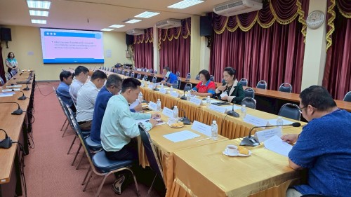 ประชุมคณะกรรมการคัดเลือกบุคลากรเพื่อยกย่องและเชิดชูเกียรติของเทศบาลนครแม่สอด ประจำปีงบประมาณ พ.ศ. 2568 ครั้งที่ 1/2568 