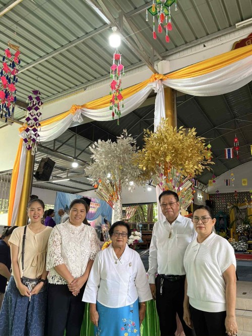เทศบาลนครแม่สอดร่วมกับวัดสักทองวนารามจัดโครงการจัดงานประเพณีกวนข้าวทิพย์ ประจำปี 2568