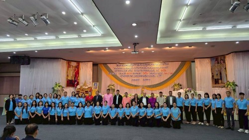 โครงการอบรมเชิงปฏิบัติการพนักงานครู และบุคลากรทางการศึกษา วันที่ 1