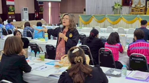 โครงการอบรมเชิงปฏิบัติการพนักงานครู และบุคลากรทางการศึกษา วันที่ 1