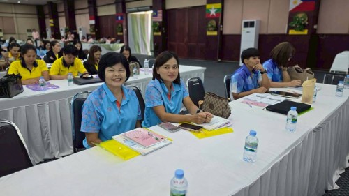 โครงการอบรมเชิงปฏิบัติการพนักงานครู และบุคลากรทางการศึกษา วันที่ 1