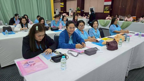 โครงการอบรมเชิงปฏิบัติการพนักงานครู และบุคลากรทางการศึกษา วันที่ 1