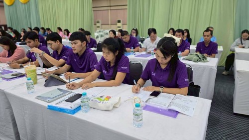 โครงการอบรมเชิงปฏิบัติการพนักงานครู และบุคลากรทางการศึกษา วันที่ 1