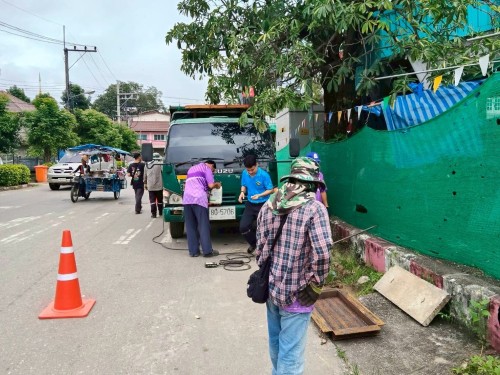 วันอังคารที่ 7 กันยายน 2568 กองช่างสุขาภิบาลออกปฎิบัติงานภาคสนาม จำนวน 2 แห่ง