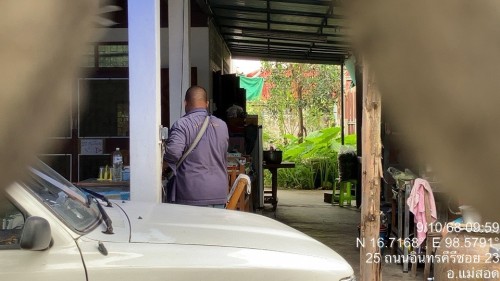 เจ้าหน้าที่กองยุทธศาสตร์และงบประมาณ ดำเนินการตามคำร้อง ขอซ่อมแซมเคเบิ้ลทีวี ชุมชนดอนไชย