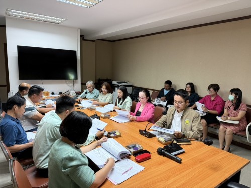 กองยุทธศาสตร์และงบประมาณ ประชุมการจัดทำร่างแผนพัฒนาท้องถิ่น (พ.ศ.2566 - 2570) เพิ่มเติม ครั้งที่ 3/2568 และร่างแผนการดำเนินงาน ประจำปีงบประมาณ พ.ศ.2569