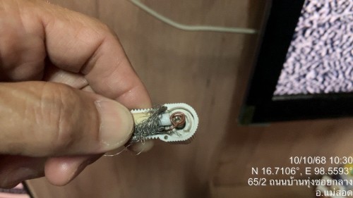 เจ้าหน้าที่กองยุทธศาสตร์และงบประมาณ ดำเนินการตามคำร้อง ขอซ่อมแซมเคเบิ้ลทีวี ชุมชนบ้านทุ่ง