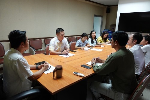 กองยุทธศาสตร์และงบประมาณ จัดประชุมฝ่ายบริหารงานทั่วไป และฝ่ายวิเทศสัมพันธ์