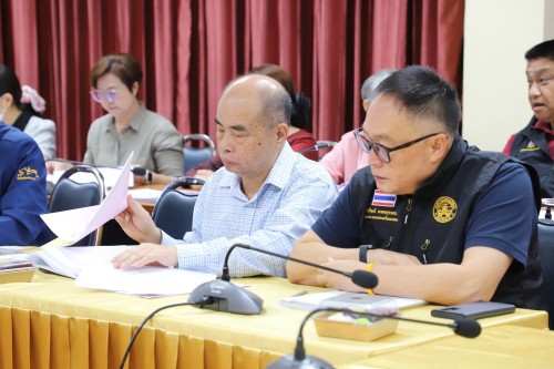 ทน.แม่สอด ประชุมคณะกรรมการพัฒนาเทศบาลนครแม่สอดเพื่อพิจารณาร่างแผนพัฒนาท้องถิ่น (พ.ศ.2566 - 2570) เพิ่มเติม ครั้งที่ 3/2568 ร่างแผนการดำเนินงาน ประจำปีงบประมาณ พ.ศ. 2569