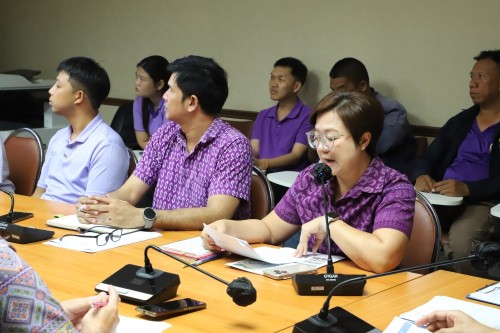 กองยุทธศาสตร์และงบประมาณ จัดประชุมประจำเดือนกันยายน ครั้งที่ 8/2568