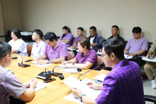 กองยุทธศาสตร์และงบประมาณ จัดประชุมประจำเดือนกันยายน ครั้งที่ 8/2568