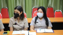 กองวิชาการฯ จัดประชุมคณะทำงานประชาสัมพันธ์ข้อมูลข่าวสารของเทศบาล