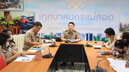 กองวิชาการฯ จัดประชุมคณะทำงานประชาสัมพันธ์ข้อมูลข่าวสารของเทศบาล
