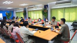 กองวิชาการฯ จัดประชุมคณะทำงานประชาสัมพันธ์ข้อมูลข่าวสารของเทศบาล