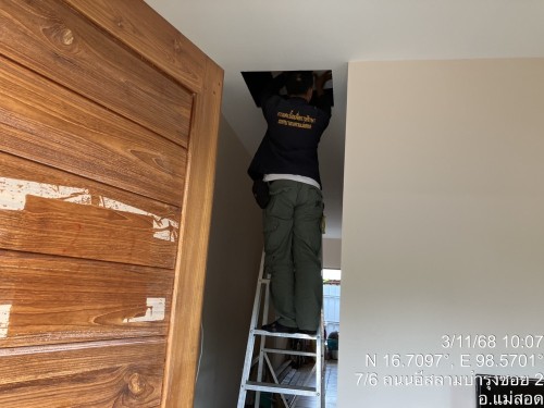 เจ้าหน้าที่กองยุทธศาสตร์และงบประมาณ ดำเนินการตามคำร้อง ขอติดตั้งเคเบิ้ลทีวี ชุมชนอิสลาม