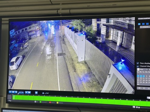 เจ้าหน้าที่กองยุทธศาสตร์และงบประมาณ ดำเนินการตามคำขอใช้ข้อมูลจากกล้องวงจรปิด