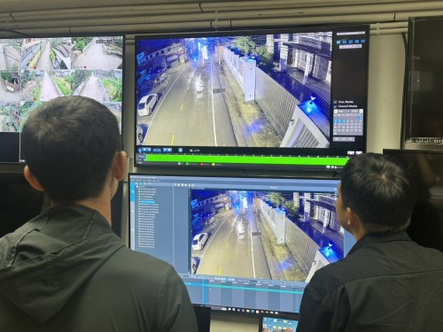 เจ้าหน้าที่กองยุทธศาสตร์และงบประมาณ ดำเนินการตามคำขอใช้ข้อมูลจากกล้องวงจรปิด