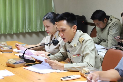 กองยุทธศาสตร์และงบประมาณ จัดประชุมจัดทำแผนพัฒนาท้องถิ่น (พ.ศ. ๒๕๖๖ - ๒๕๗๐) เพิ่มเติมครั้งที่ ๔/๒๕๖๘ และแผนการดำเนินงาน ประจำปีงบประมาณ พ.ศ.๒๕๖๙