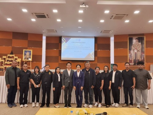 กองยุทธศาสตร์และงบประมาณ ให้การต้อนรับคณะมหาวิทยาลัยมหาจุฬาลงกรณราชวิทยาลัย วิทยาเขตนครสวรรค์