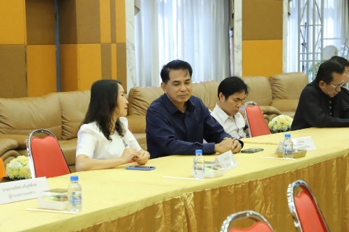 กองยุทธศาสตร์และงบประมาณ ให้การต้อนรับคณะมหาวิทยาลัยมหาจุฬาลงกรณราชวิทยาลัย วิทยาเขตนครสวรรค์