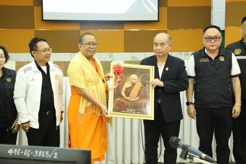 กองยุทธศาสตร์และงบประมาณ ให้การต้อนรับคณะมหาวิทยาลัยมหาจุฬาลงกรณราชวิทยาลัย วิทยาเขตนครสวรรค์