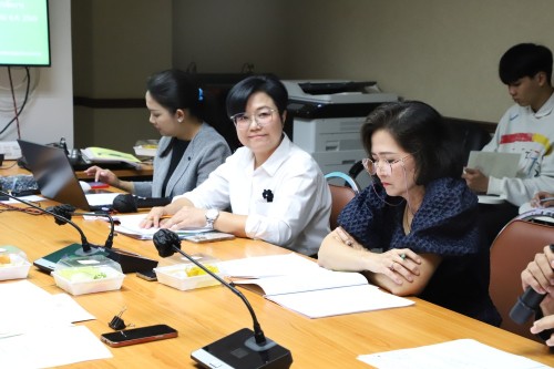 กองยุทธศาสตร์และงบประมาณ จัดการประชุมคณะกรรมการบริหารจัดการความเสี่ยงของเทศบาลนครแม่สอด