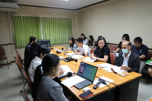 กองยุทธศาสตร์และงบประมาณ จัดการประชุมคณะกรรมการบริหารจัดการความเสี่ยงของเทศบาลนครแม่สอด