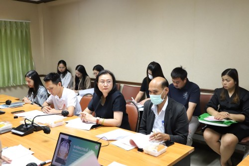 กองยุทธศาสตร์และงบประมาณ จัดการประชุมคณะกรรมการบริหารจัดการความเสี่ยงของเทศบาลนครแม่สอด