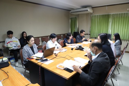 กองยุทธศาสตร์และงบประมาณ จัดการประชุมคณะกรรมการบริหารจัดการความเสี่ยงของเทศบาลนครแม่สอด