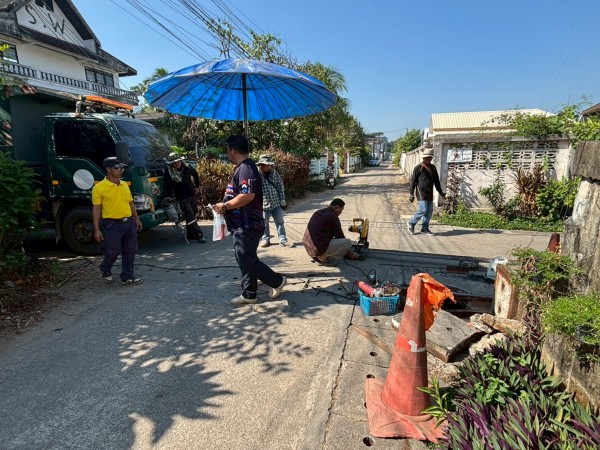 วันจันทร์ที่ 22 ธันวาคม 2568 กองช่างสุขาภิบาล ออกปฎิบัติงานภาคสนาม จำนวน 5 แห่ง