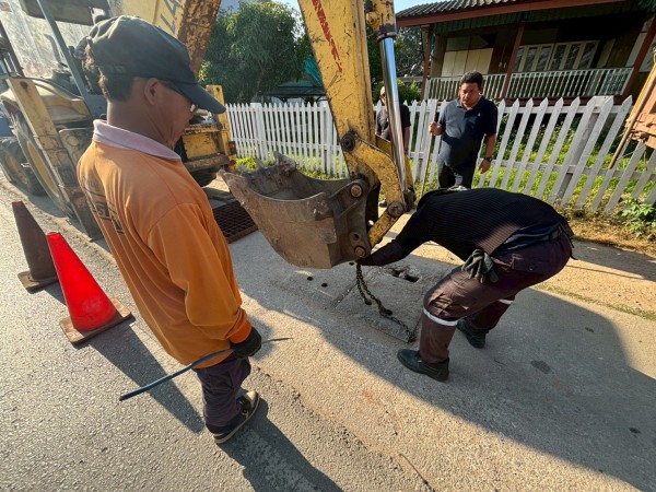 วันอังคารที่ 23 ธันวาคม 2568 กองช่างสุขาภิบาล ออกปฎิบัติงานภาคสนาม จำนวน 1 แห่ง