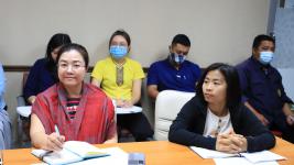 ผอ.กองวิชาการและแผนงานจัดประชุมประจำเดือนพฤศจิกายน กองวิชาการและแผนงาน เทศบาลนครแม่สอด ครั้งที่ 11/2563