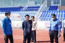 เทศบาลนครแม่สอดร่วมกับกรมพลศึกษาจัดการประชุมเพื่อเตรียมความพร้อมในการดำเนินโครงการก่อสร้างสระว่ายน้ำชุมชน ตำบลแม่สอด อำเภอแม่สอด จังหวัดตาก 