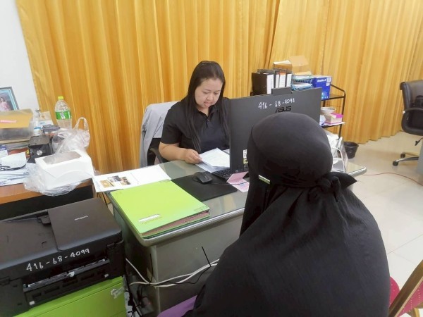 ฝ่ายส่งเสริมและสวัสดิการสังคม ได้ดำเนินการให้บริการแก่ประชาชนผู้มาขอรับบริการ