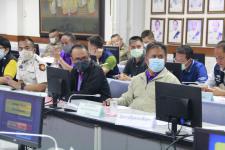 ทน.แม่สอด ร่วมประชุมคณะกรรมการศูนย์อำนวยการป้องกันและปราบปรามยาเสพติดจังหวัดตาก ครั้งที่ 8/2563