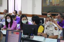 ทน.แม่สอด ร่วมประชุมคณะกรรมการศูนย์อำนวยการป้องกันและปราบปรามยาเสพติดจังหวัดตาก ครั้งที่ 8/2563