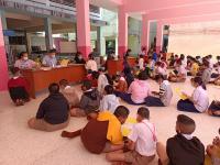 คลินิกชุมชนอบอุ่นฯ ออกให้บริการตรวจสุขภาพเด็กนักเรียนโรงเรียนเทศบาลวัดดอนแก้ว