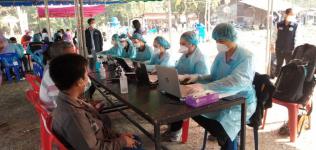 คลินิกชุมชนอบอุ่นฯ ร่วมดำเนินการค้นหาผู้ป่วย(โควิด-19) เชิงรุกในชุมชน หมู่บ้านแม่ปะ ต.แม่ปะ